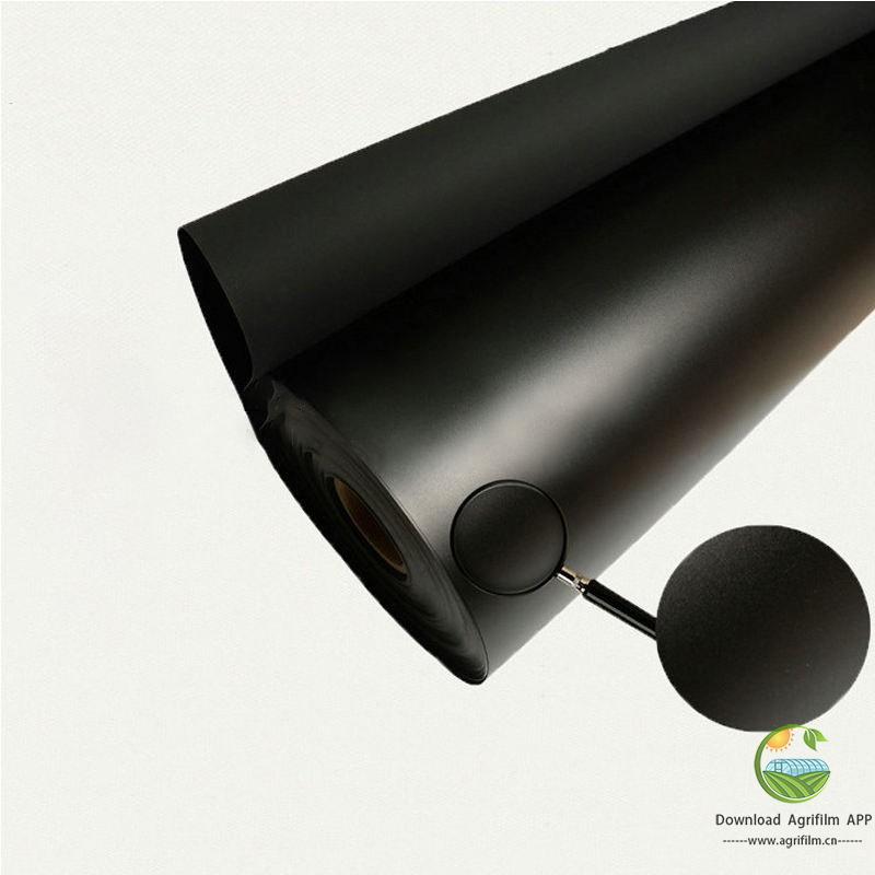 8mil Black Fire Retardant Plastic film sheeting UL94 VTM-0