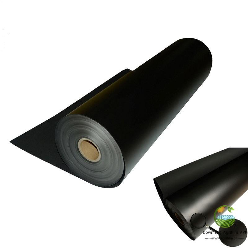 8mil Black Fire Retardant Plastic film sheeting UL94 VTM-0