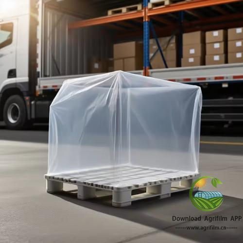 LDPE Pallet Cover Waterproof Clear Reusable Disposable Pallet Cover