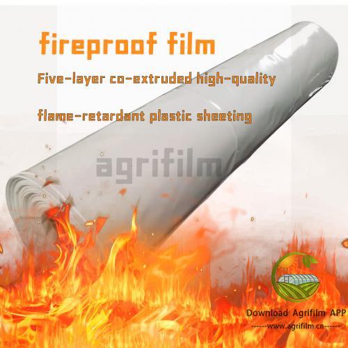 6mil Fire Retardant Reinforced Plastic Sheeting 4mil 3mil Fireproof film UL94 VT-0