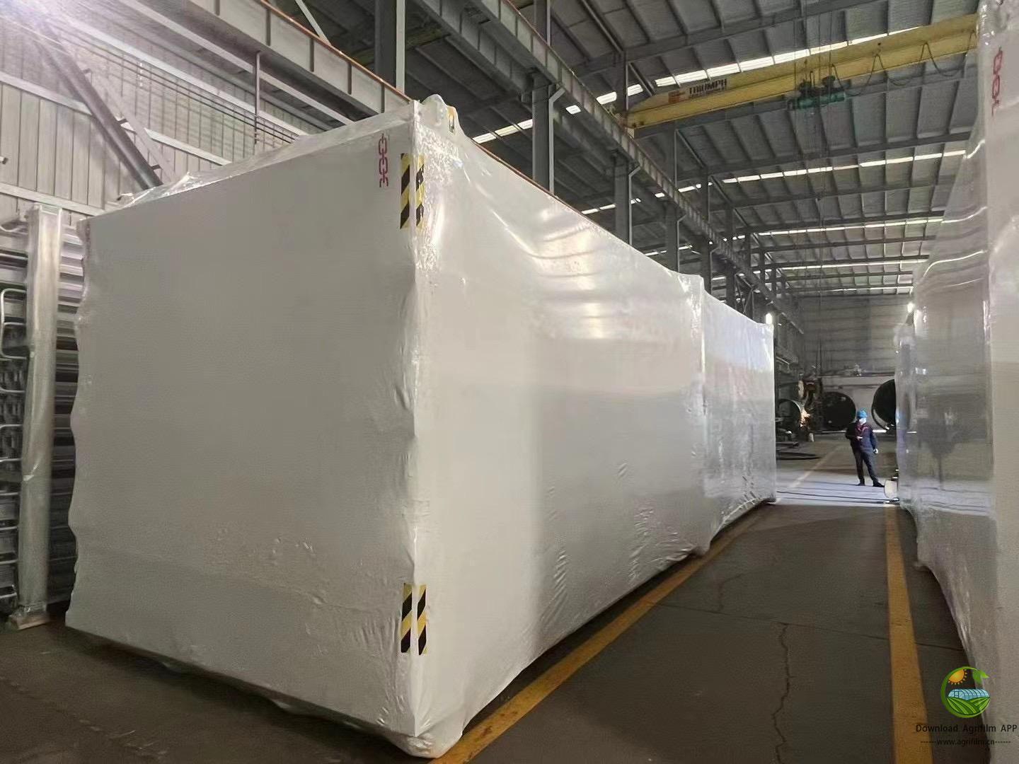 PE Heat Shrink Film Pallets Bags Moisture Proof Pallet Shrink Wrap Film Bag Rolling Type Gusseted china best 